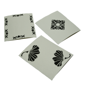 Handbemalte Schwammtücher