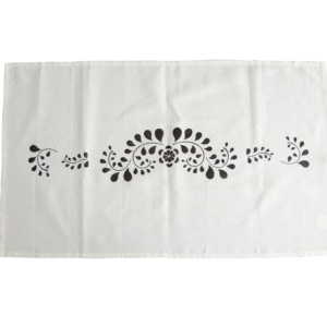 Torchon peint à la main