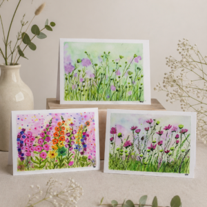 Set d'aquarelle Mondes floraux d'été
